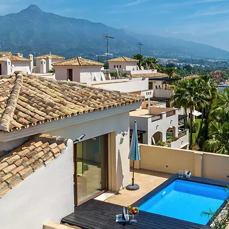 Vacation I Private Heated Swimming Pool, Walking Distance To Puerto Banus, Security 24-7, Bbq, Wifi アパート *